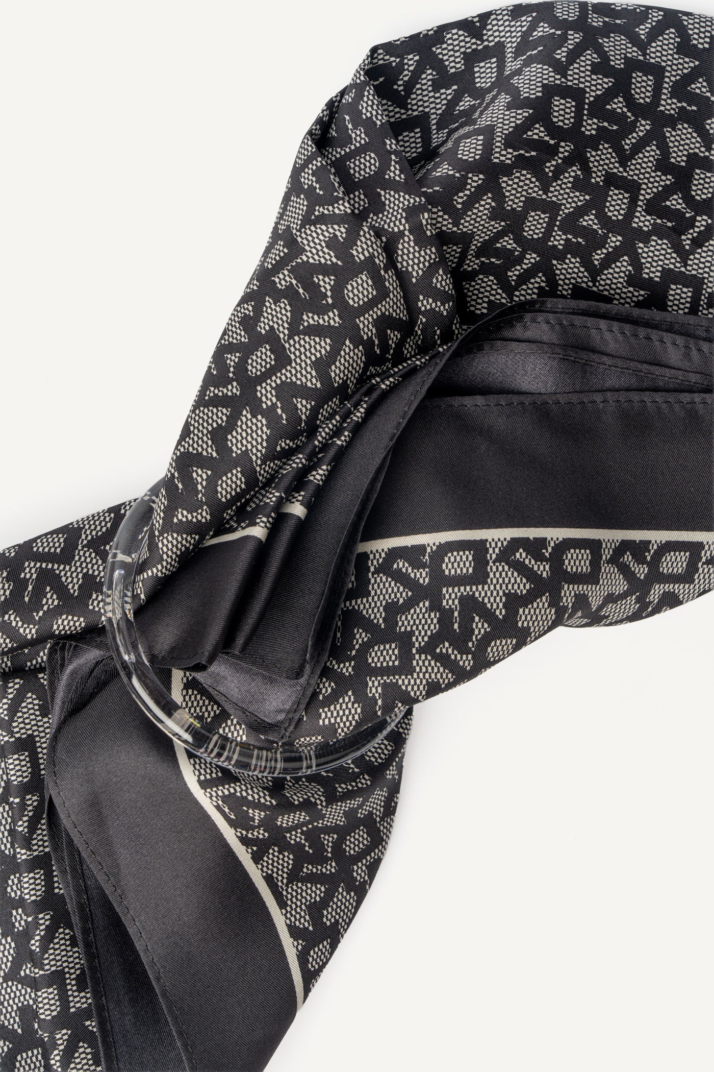 SQUARE BLOCK LOGO SCARF - Image 3