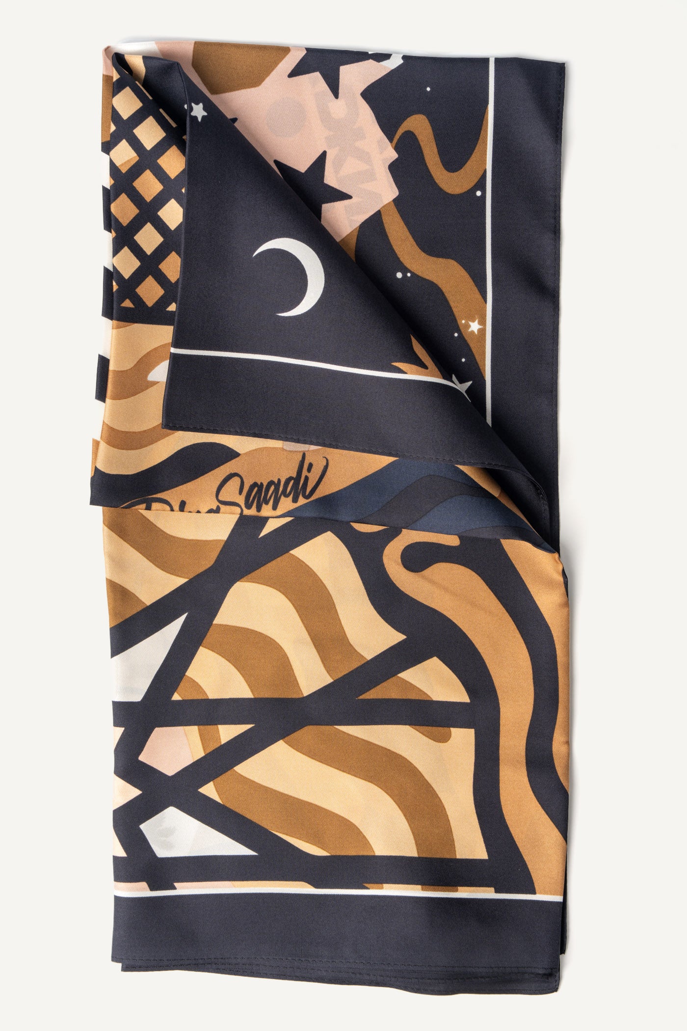 DKNY X DINA SAADI SQUARE RAMADAN SCARF - Image 5
