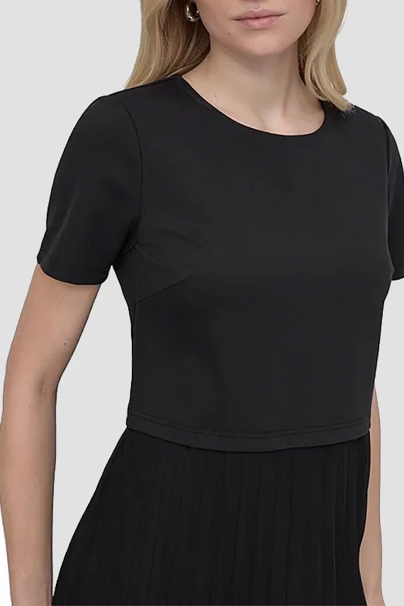 SHORT SLEEVE ROUND NECK TOP - Image 5
