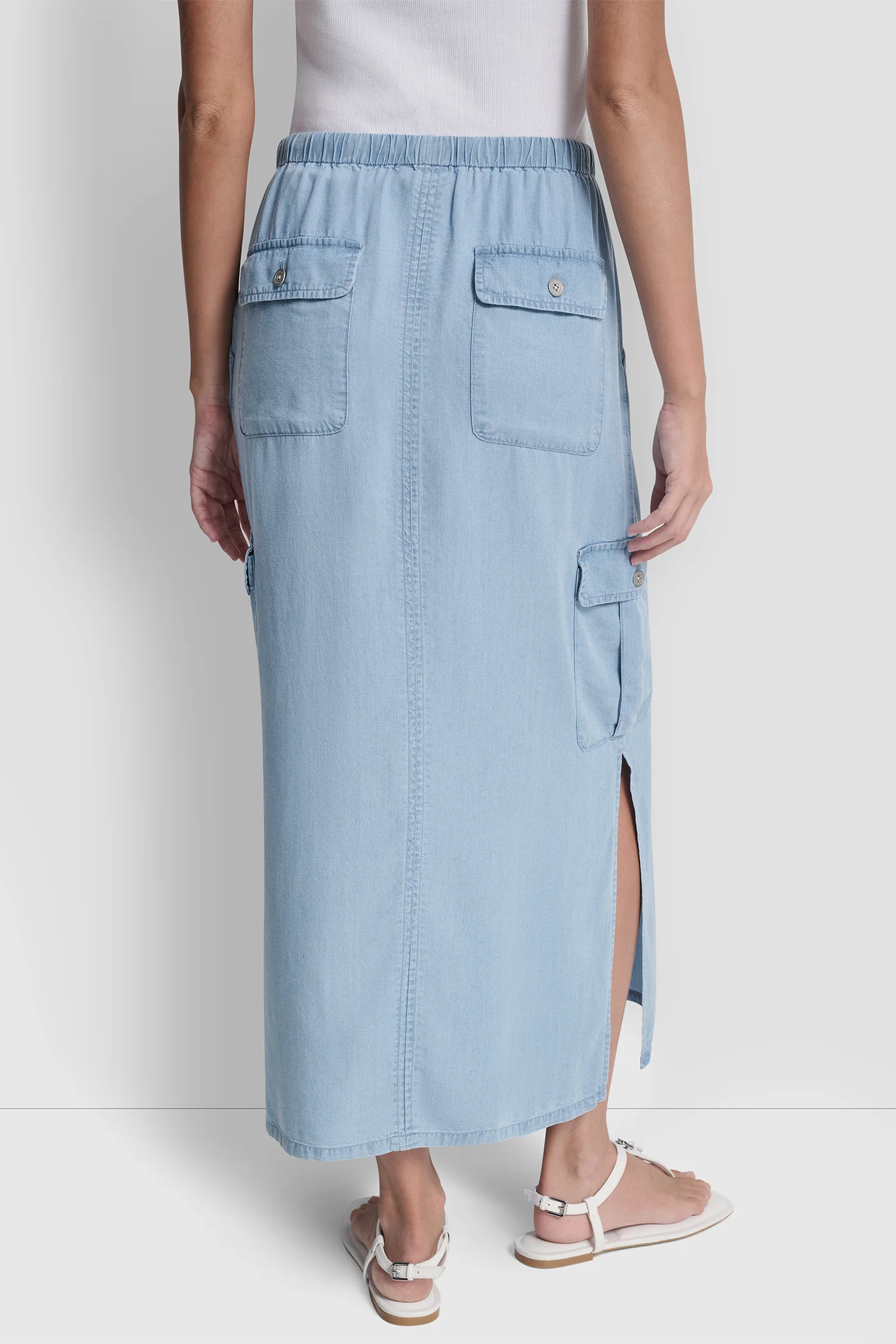 GARMENT DYE TIE WAIST - Image 6