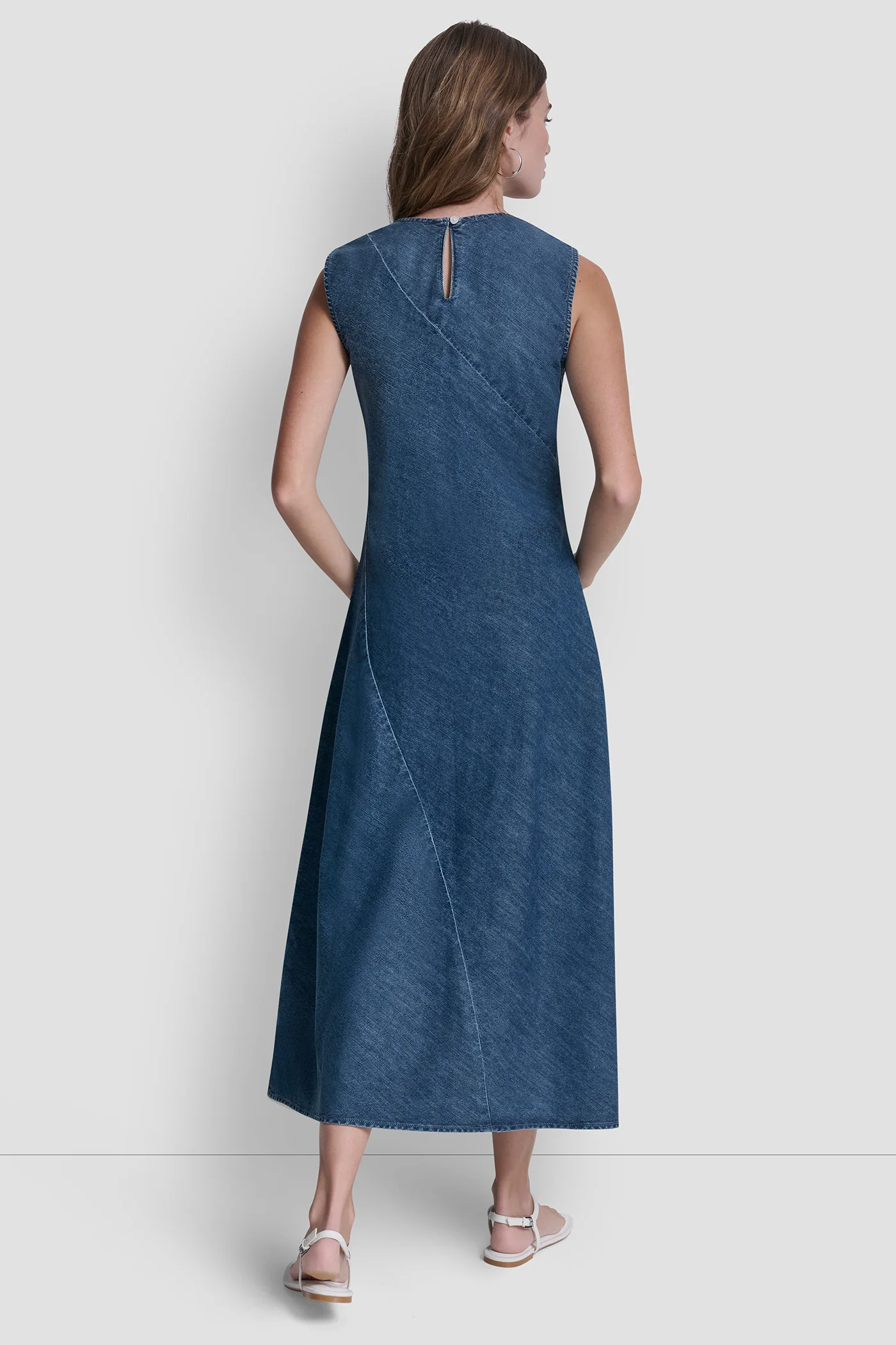SLEEVELESS BIAS CUT DRESS - Image 4