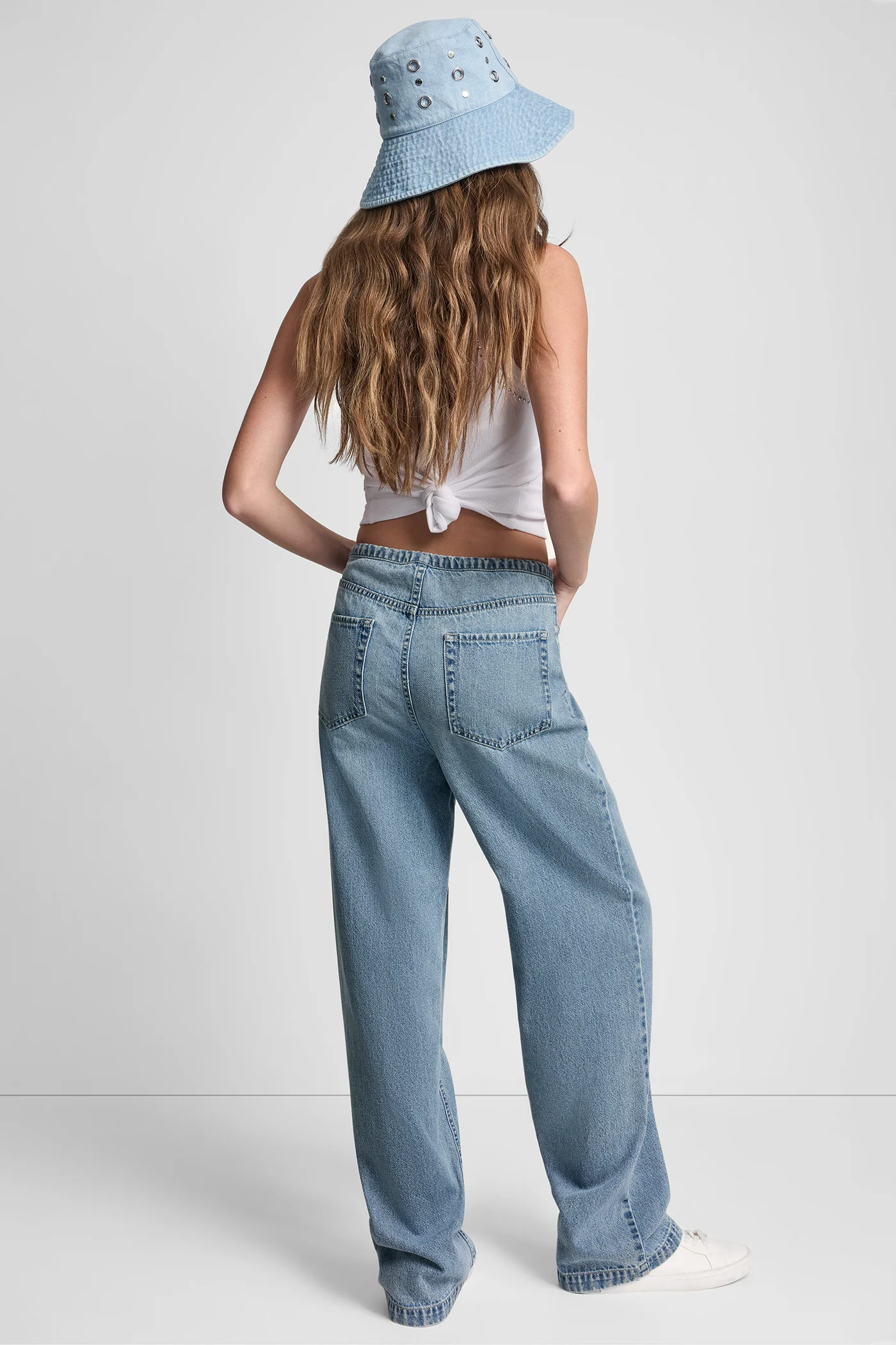 MID RISE FLOWY RELAX PANTS - Image 5