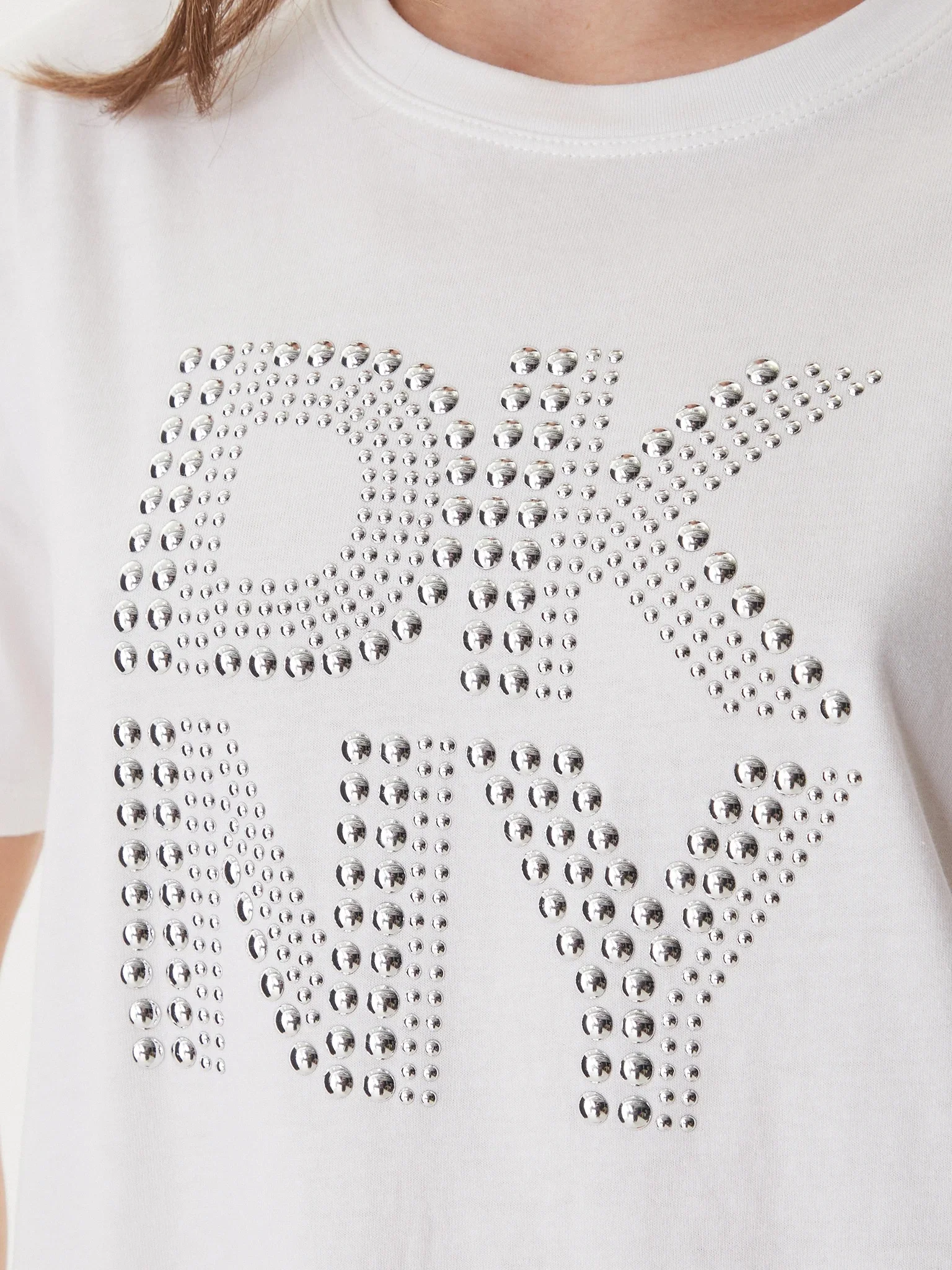 DKNY RHINESTONE LOGO TOP - Image 2