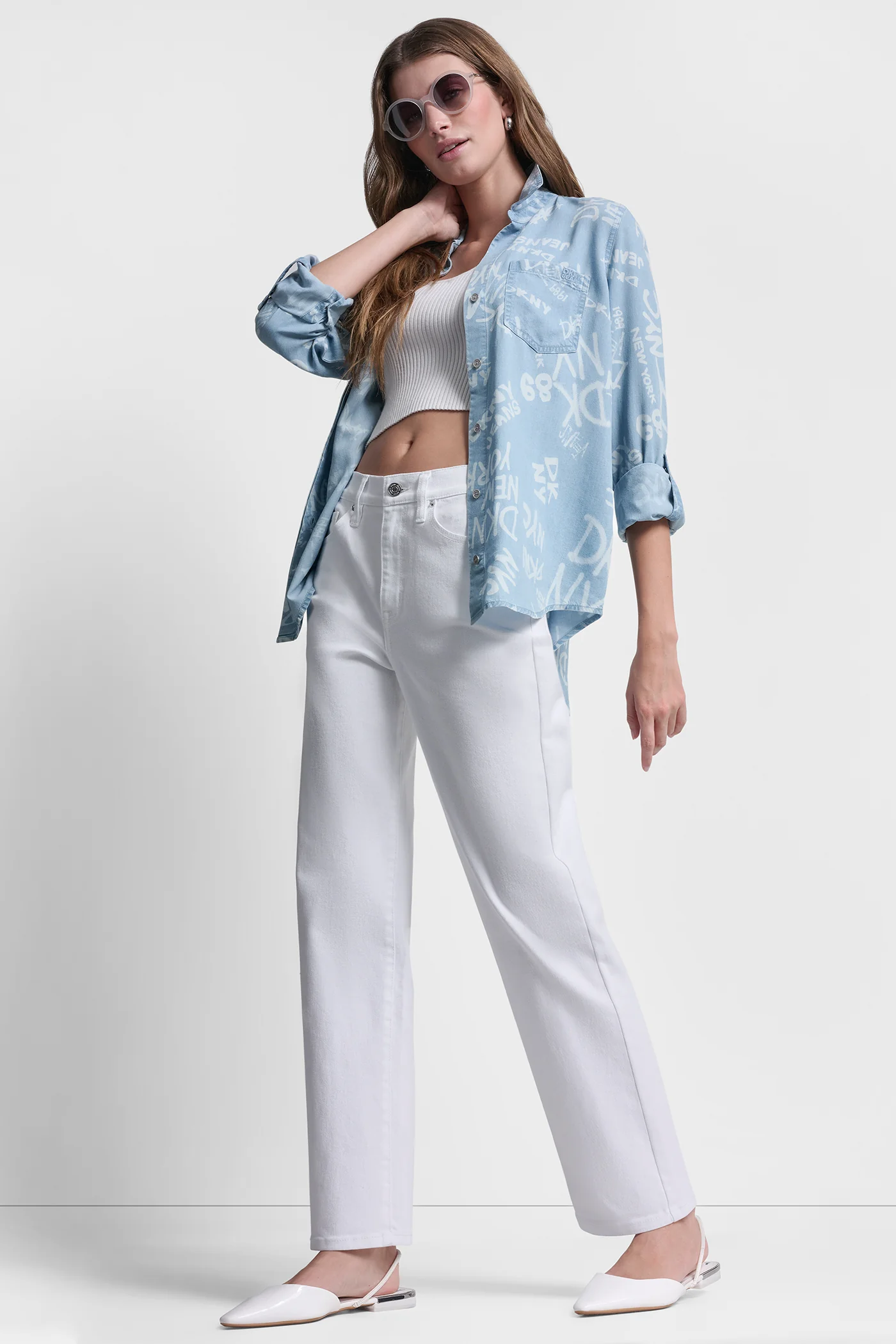 GARMENT DYE  PRINT SHIRT - Image 3