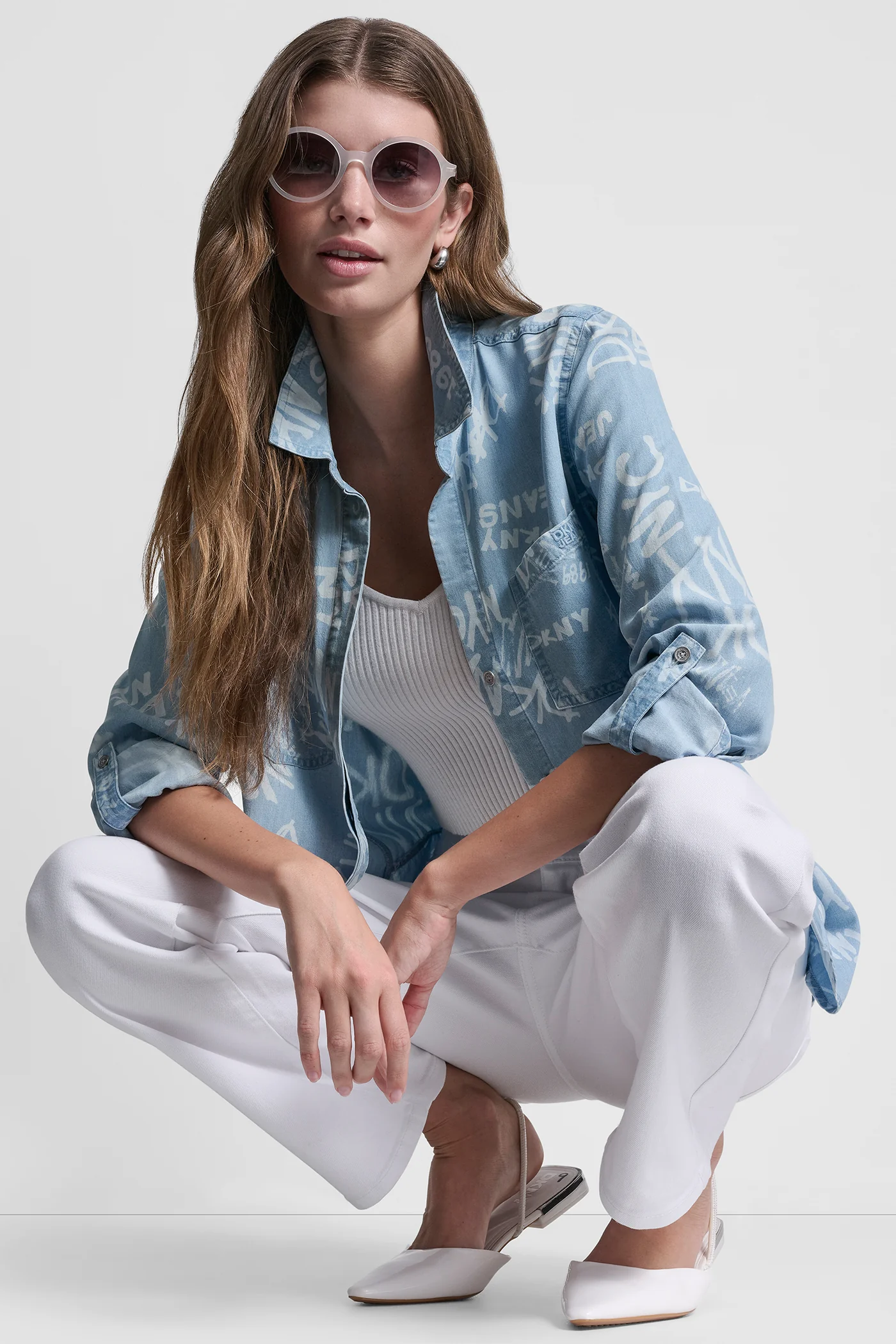 GARMENT DYE  PRINT SHIRT - Image 4