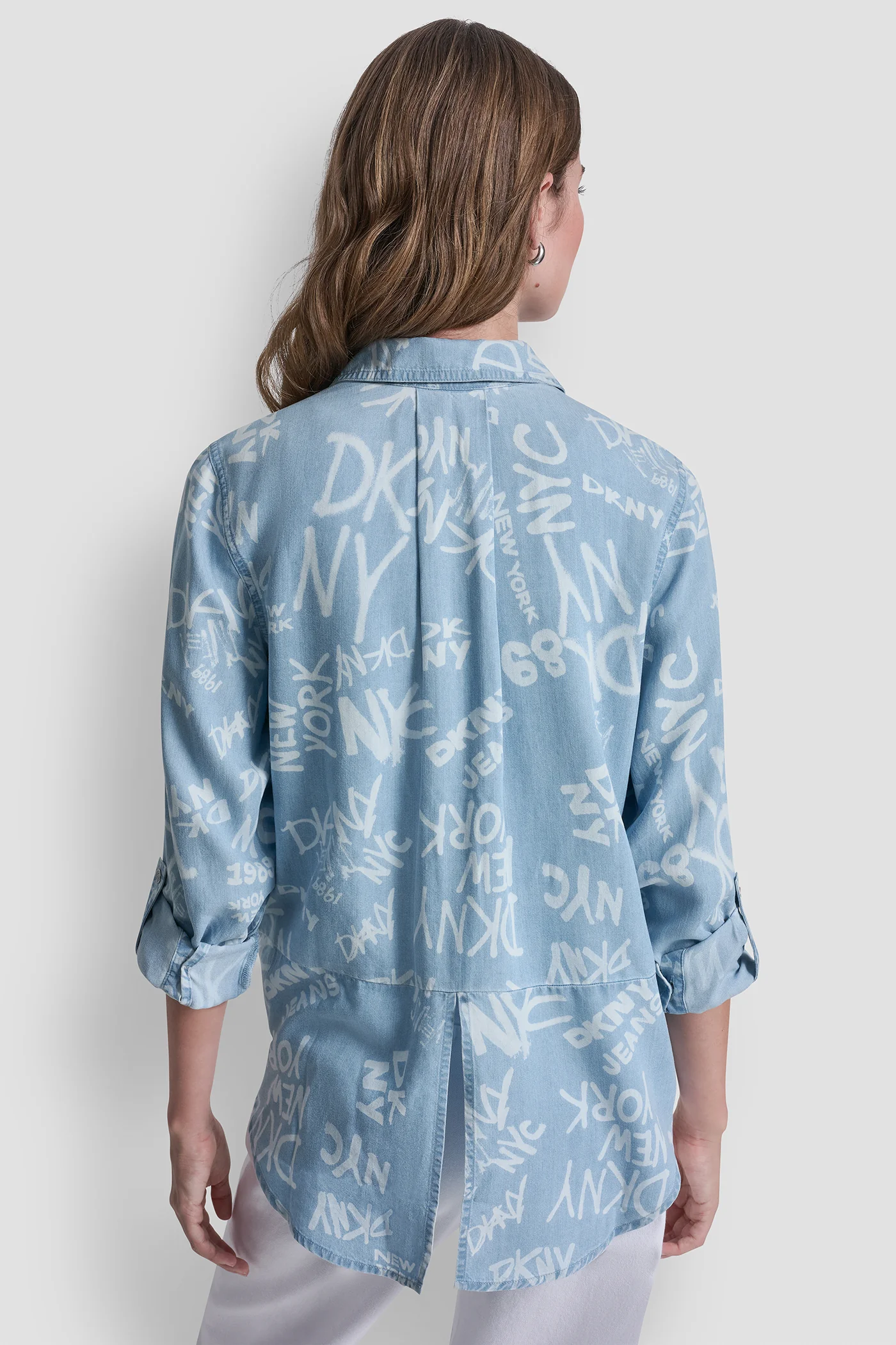 GARMENT DYE  PRINT SHIRT - Image 7