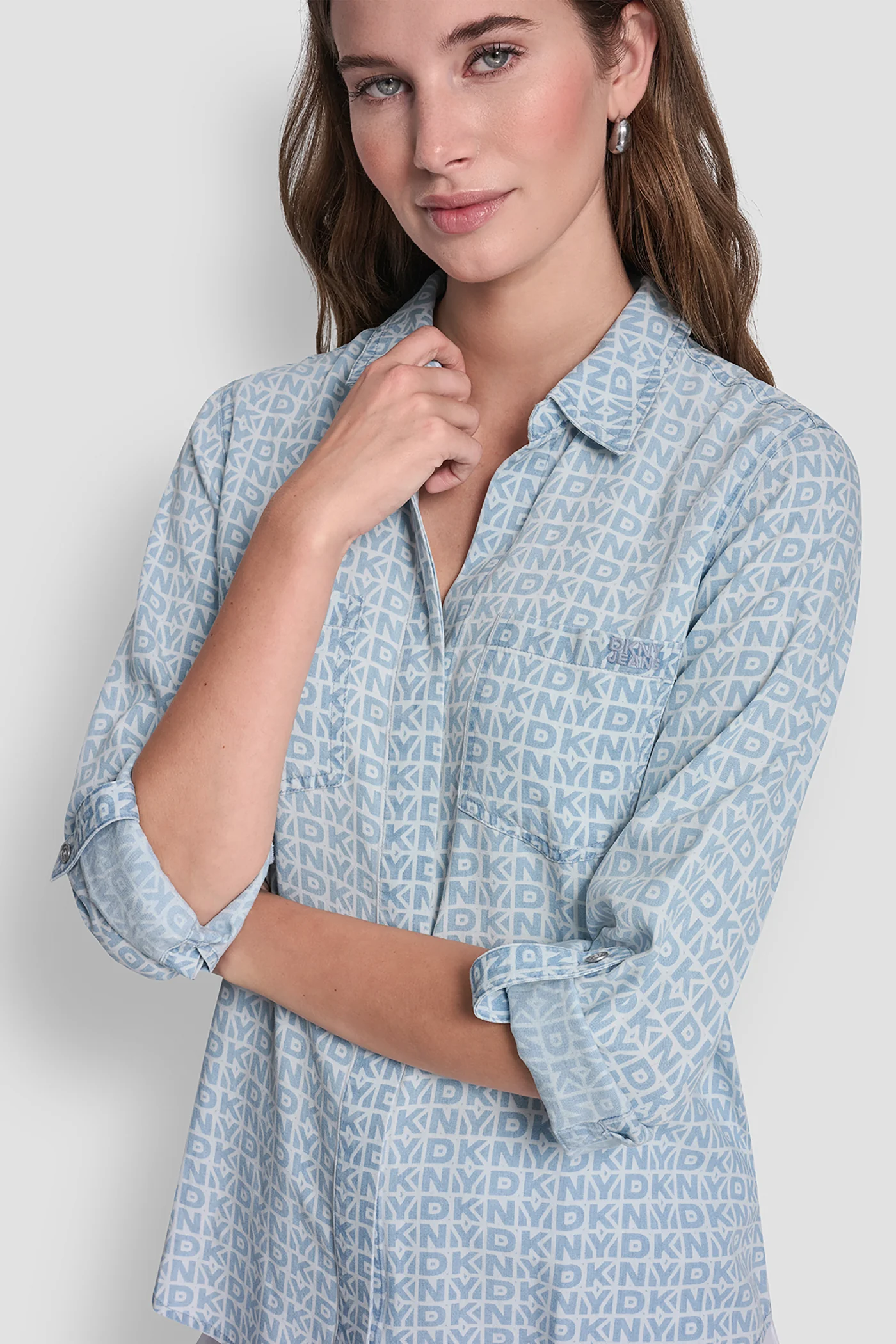 GARMENT DYE  PRINT SHIRT - Image 6
