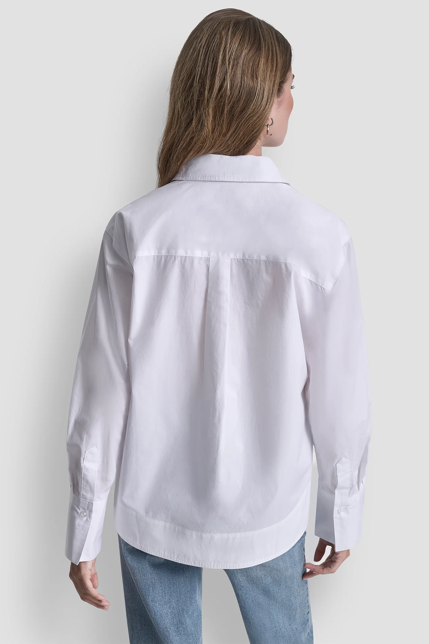 LONG SLEEVE BUTTON FRONT SHIRT - Image 2