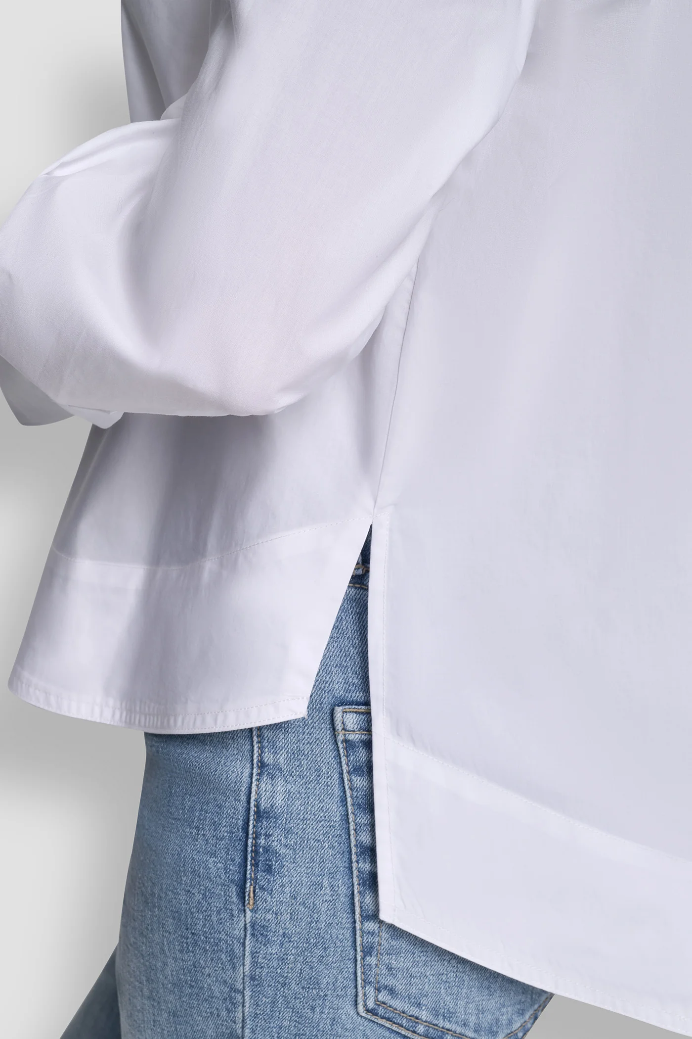 LONG SLEEVE BUTTON FRONT SHIRT - Image 4