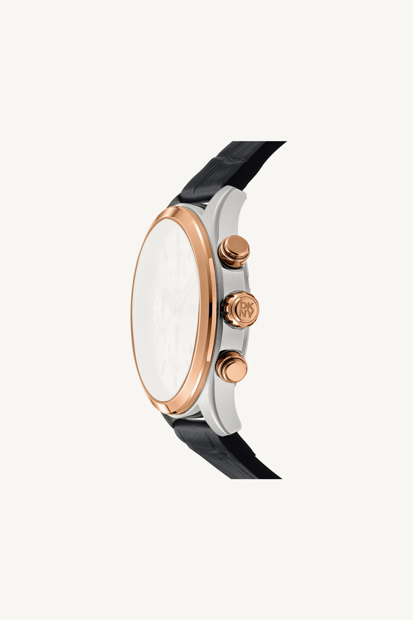Men Black 43mm Watch - Image 3