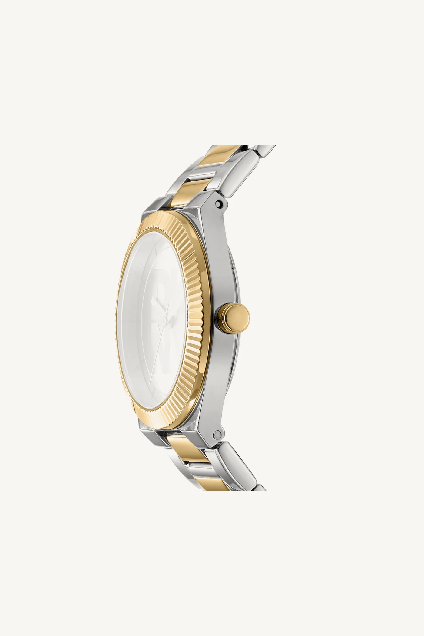 Women Logo Two Tone Watch - Image 3