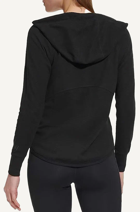 COTTON-BLEND SLUB WAFFLE-KNIT HOODIE - Image 3