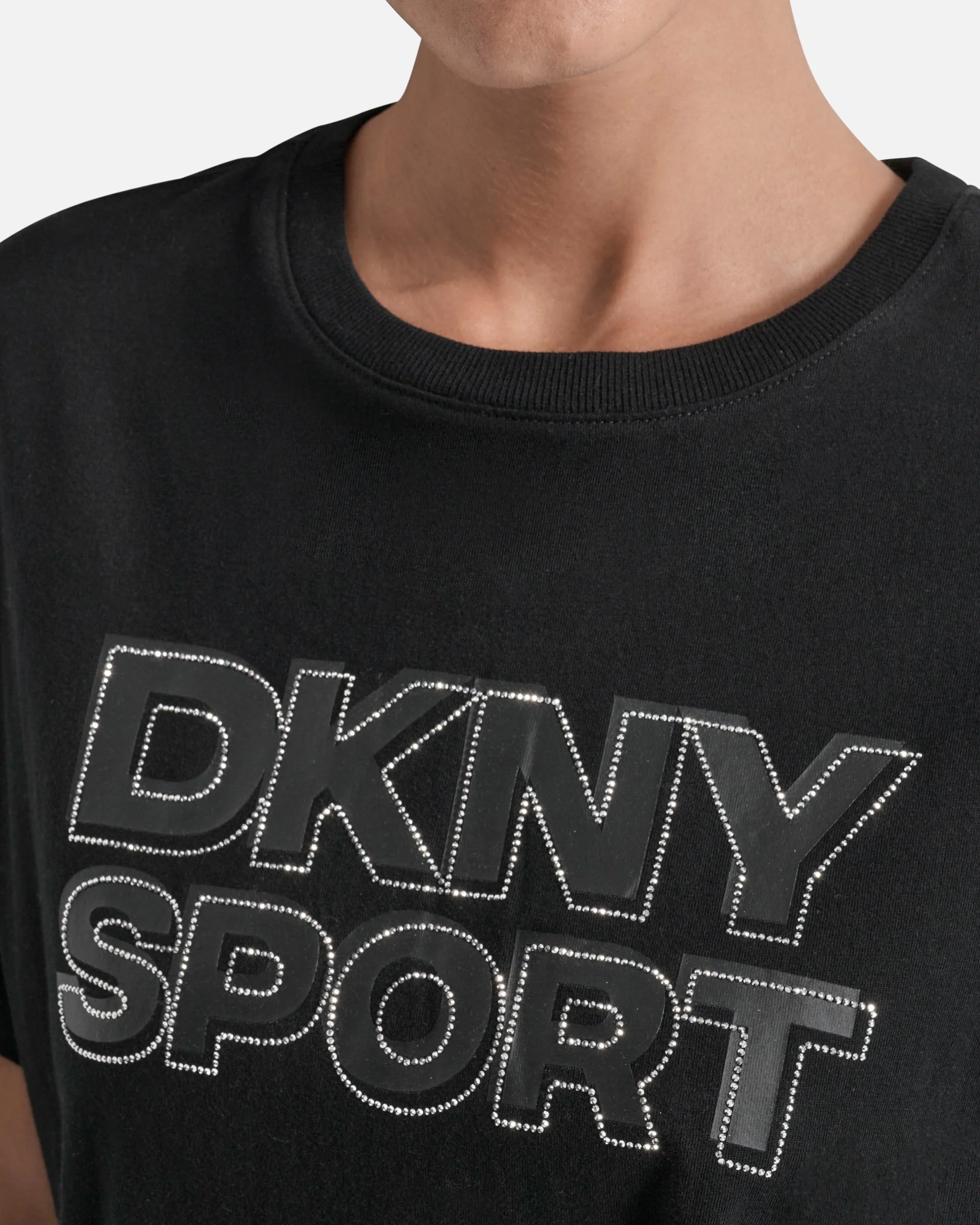 RHINESTONE SHORT SLEEVE TEE - Image 5