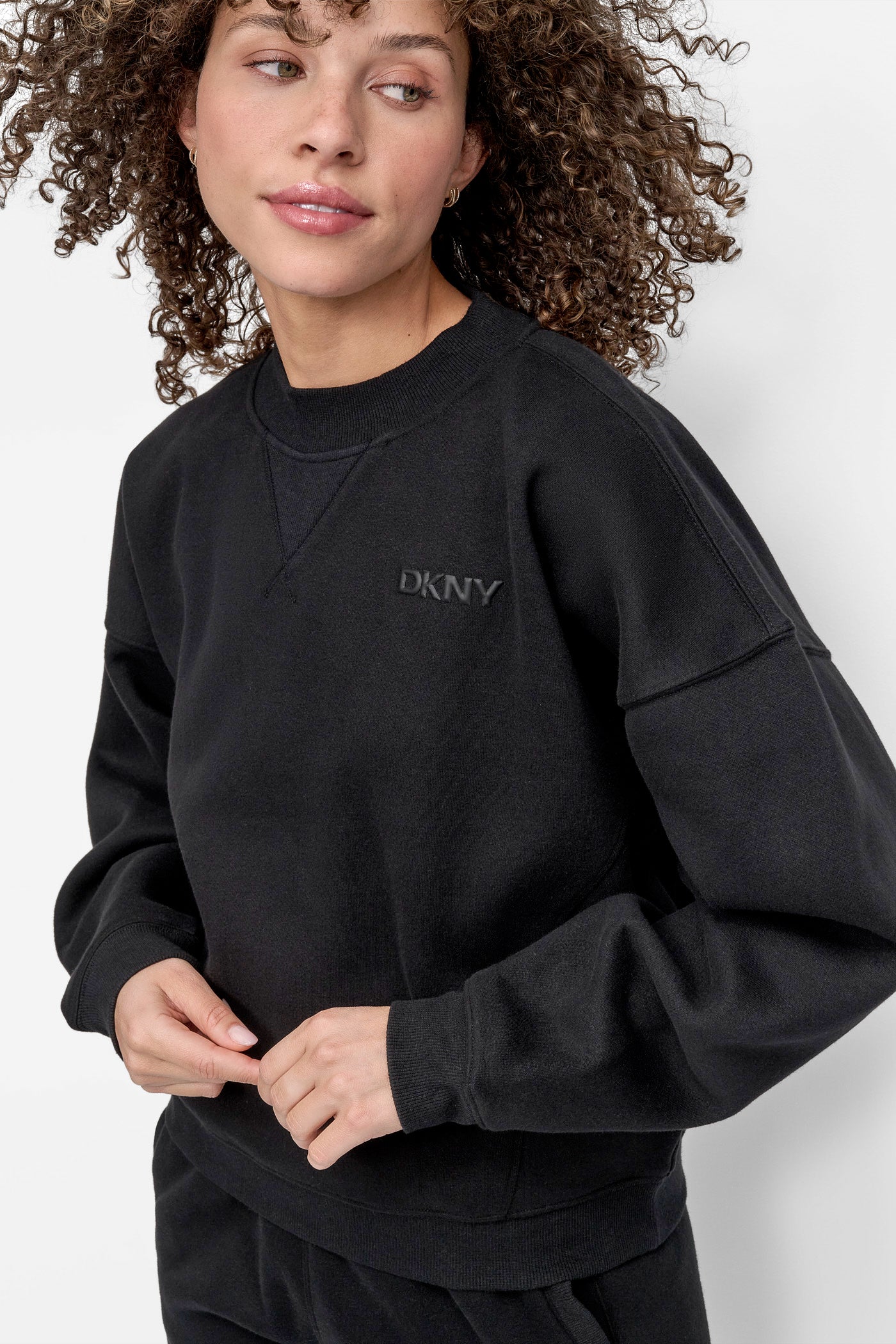 DKNY LOGO CREWNECK SWEATSHIRT - Image 5