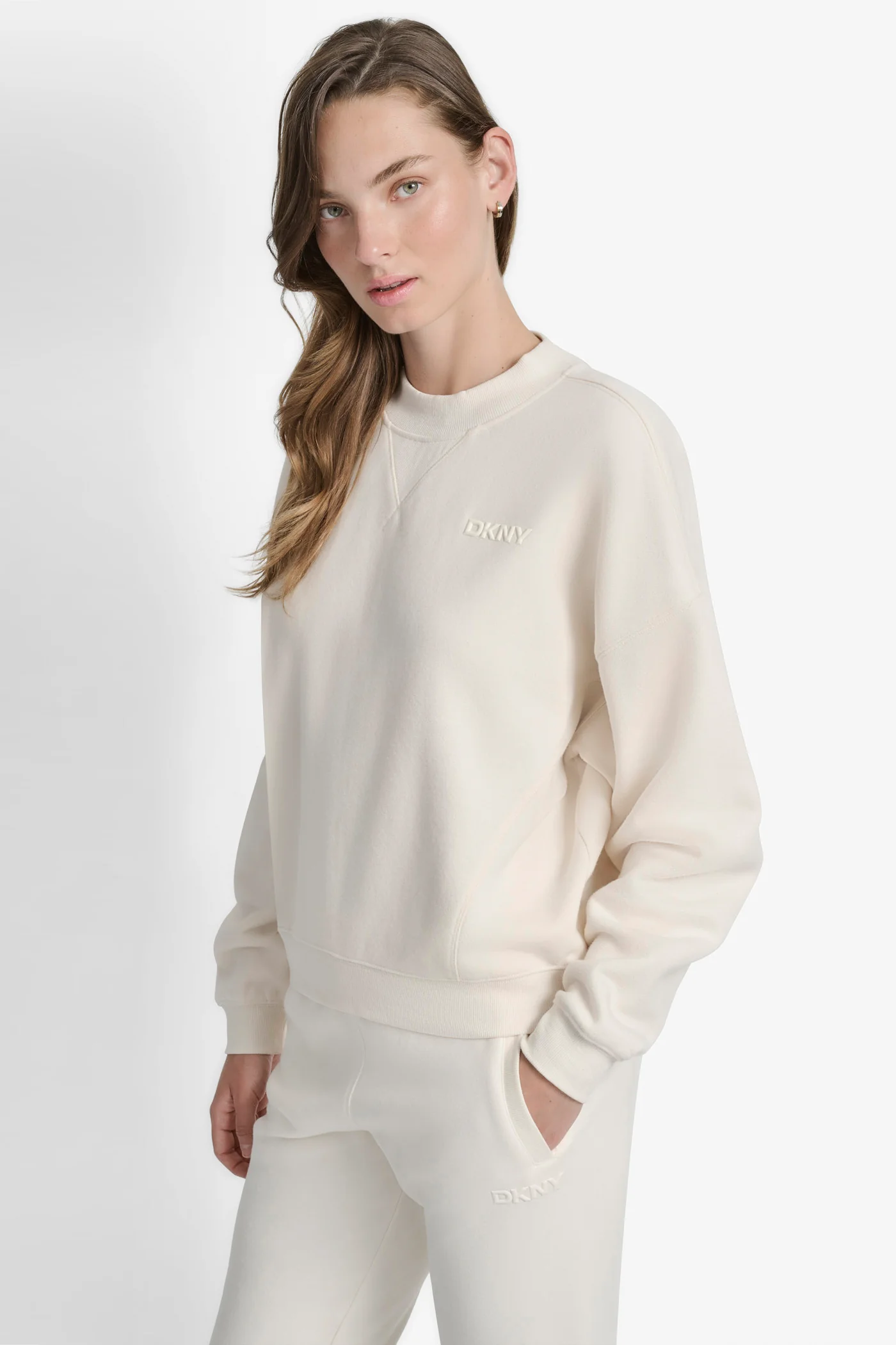 DKNY LOGO CREWNECK SWEATSHIRT - Image 4