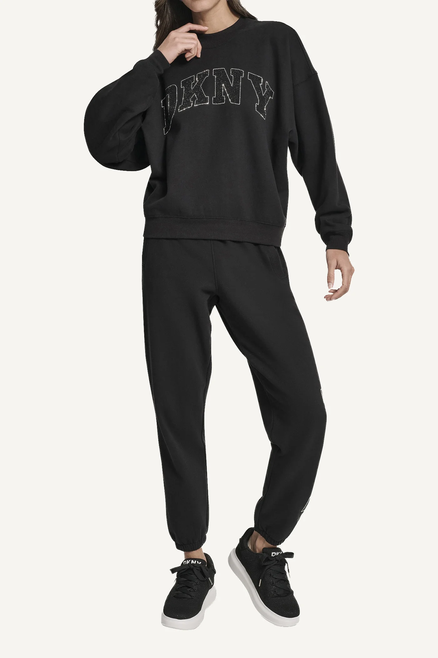 RHINESTONE LG HIGH NECK SWEATSHIRT - Image 3