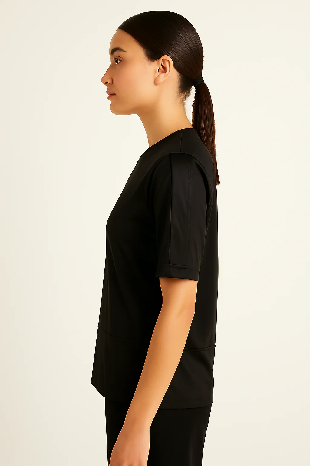 MIXED MEDIA TEE - Image 2