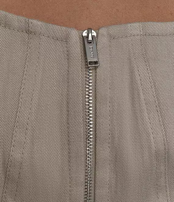 SLEEVELESS ZIP FRONT SEAMED - Image 5