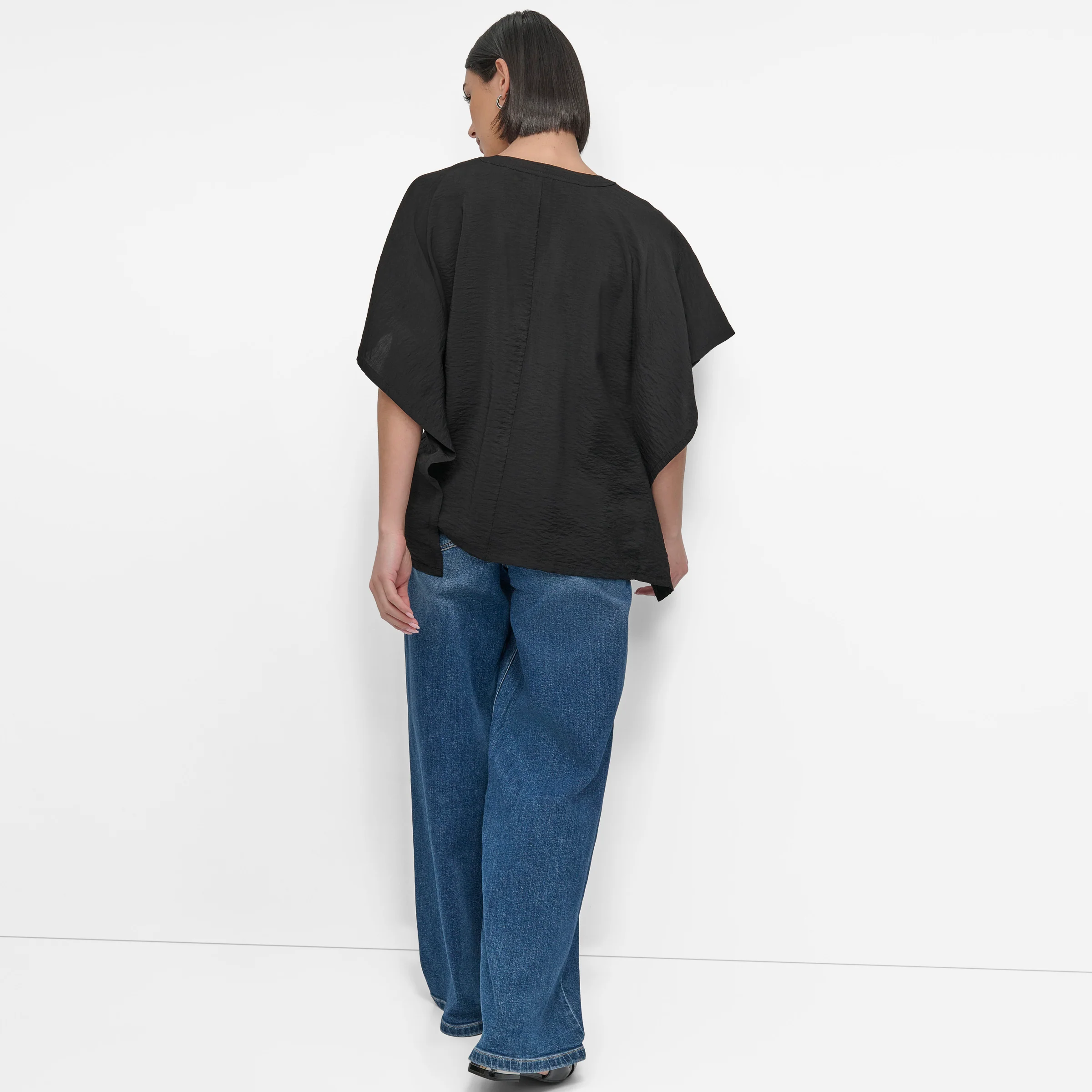 FLOWY RUMPLED VOILE SHIRT - Image 2