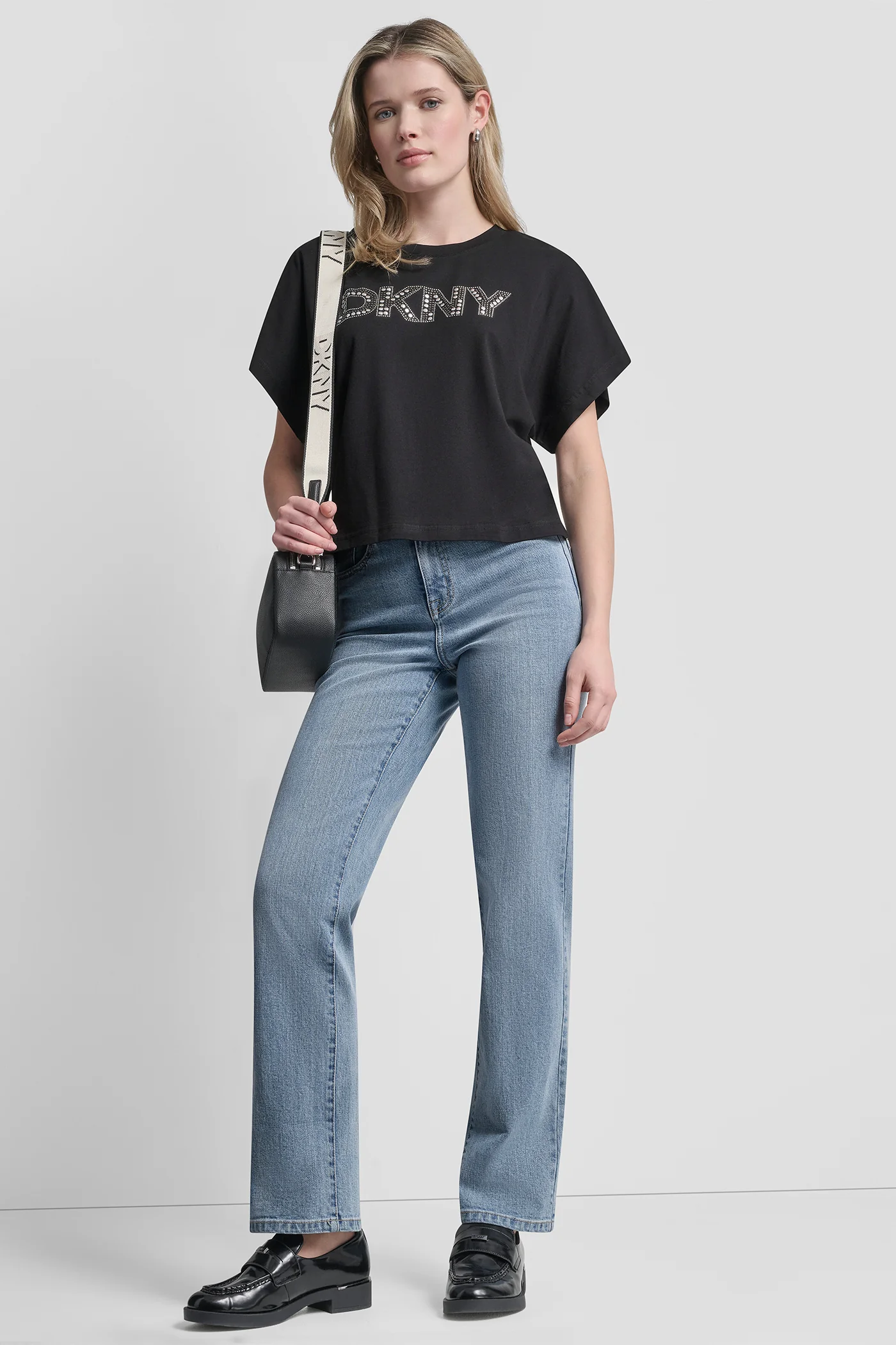 WIDE SLEEVE CMS BLING TOP - Image 2