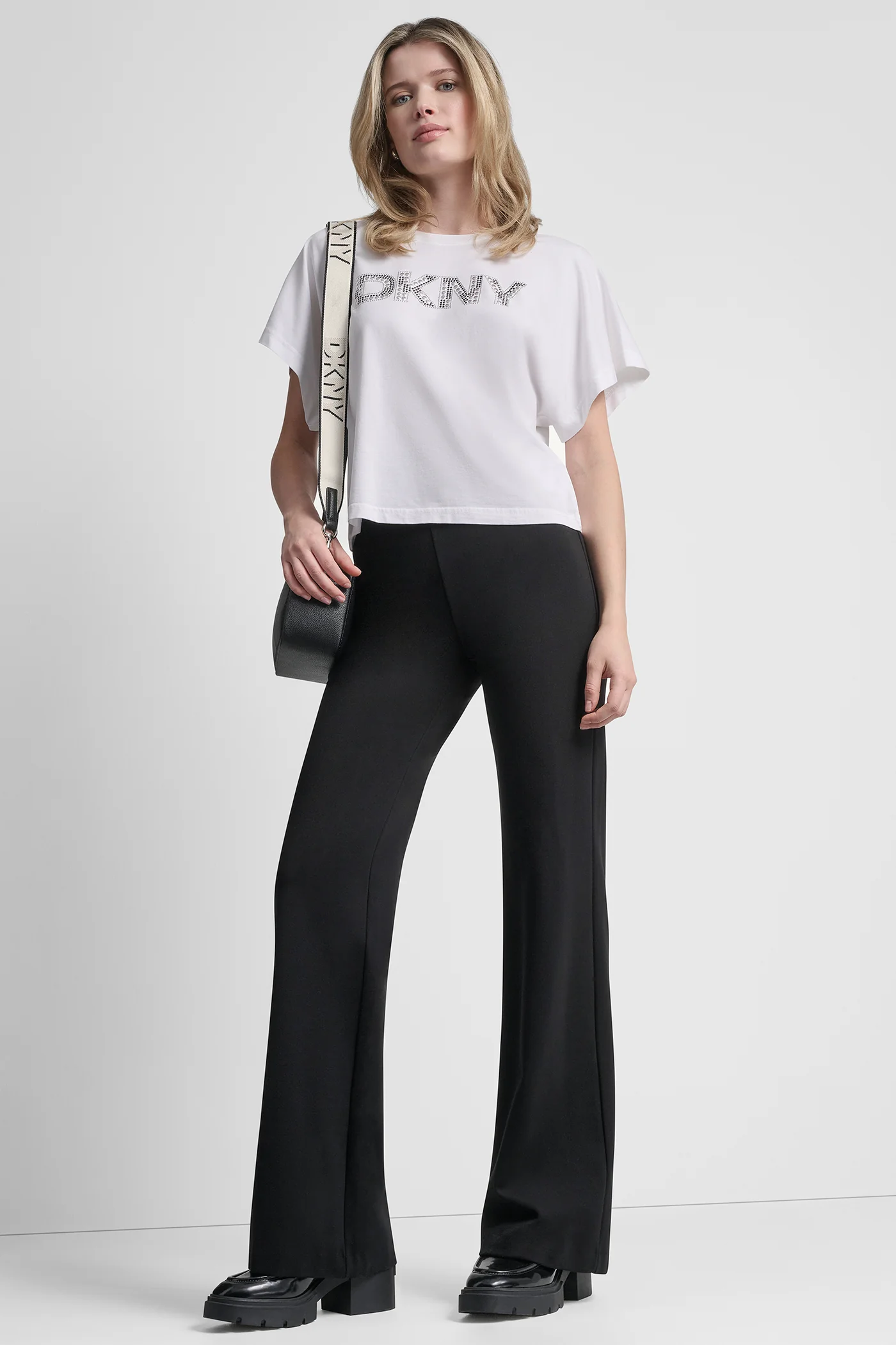 WIDE SLEEVE CMS BLING TOP - Image 2