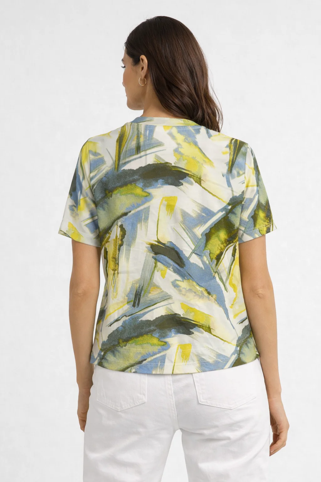 SHORT SLEEVE PRINTED STUDED LOGO TOP - Image 2