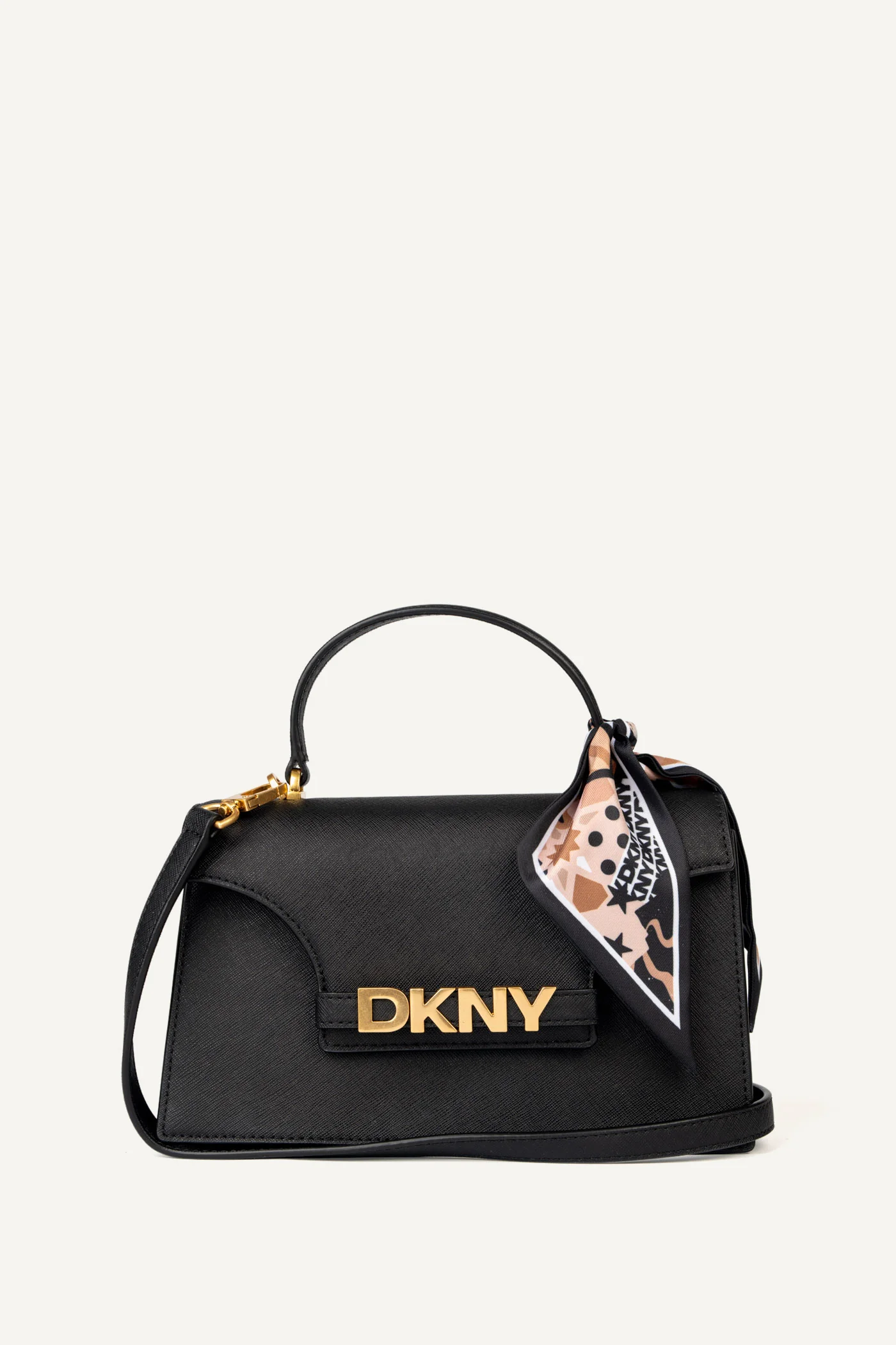 DKNY X DINA SAADI AVRIL TH FLAP SATCHEL - Image 5